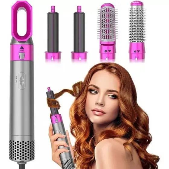 Cepillo Perfecta Style 5 en 1: Seca, alisa, ondula, riza y da volumen! 50% OFF SOLO POR HOY🔥🔥🔥
